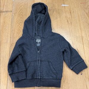 Jumping bean’s baby Hoodie - Charcoal Gray size 12 months set